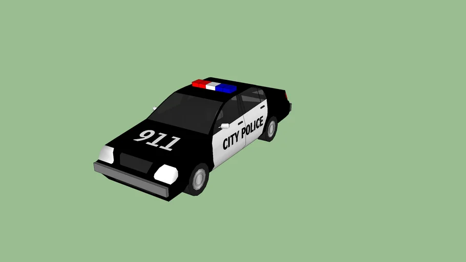 Police Car | 3D Warehouse