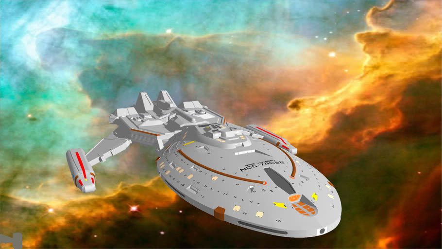 Yeager Class Starship | 3D Warehouse
