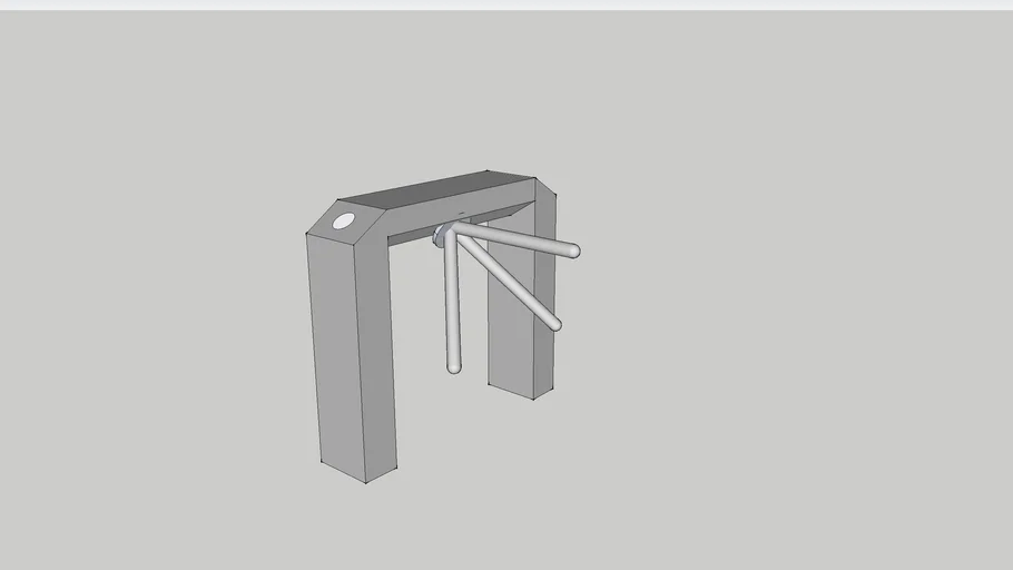 Turnstile 2 3d Warehouse