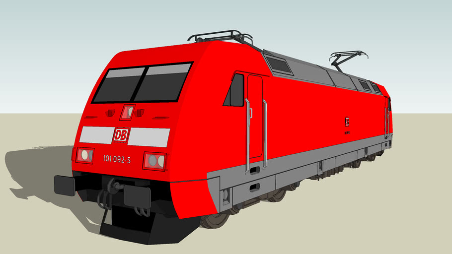 ADtranz - Baureihe 101 / Verkehrsrot Livery