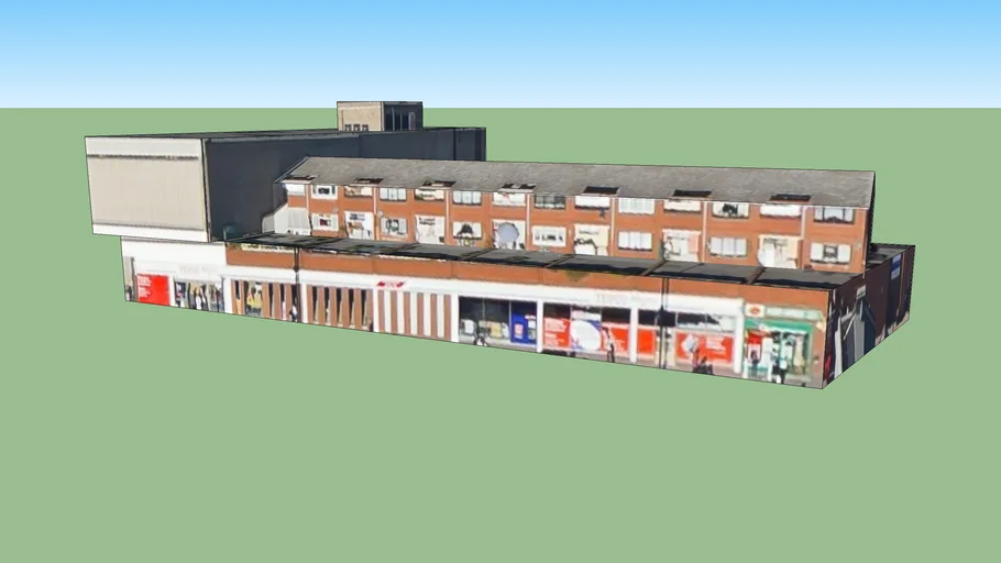 Tesco, Bethnal Green, London, UK 3D Warehouse