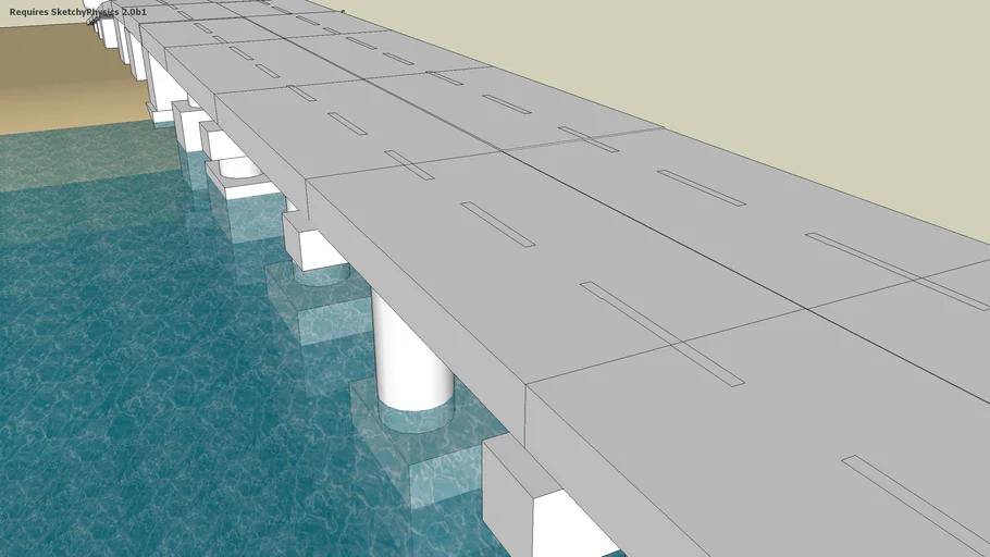 Sketchyphysics Destructable Bridge | 3D Warehouse