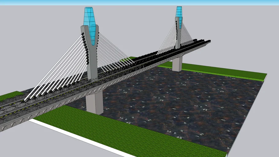 Cable-Bridge | 3D Warehouse