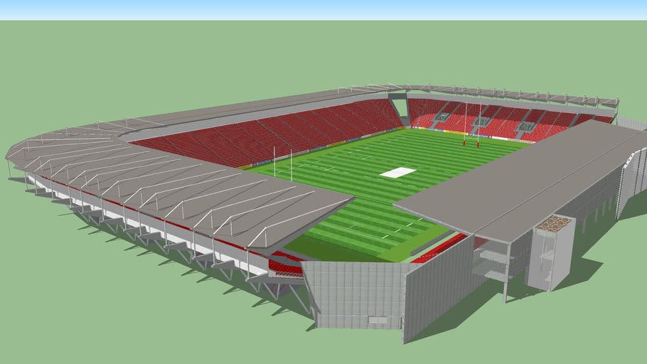 Stade ErnestWallon 3D Warehouse
