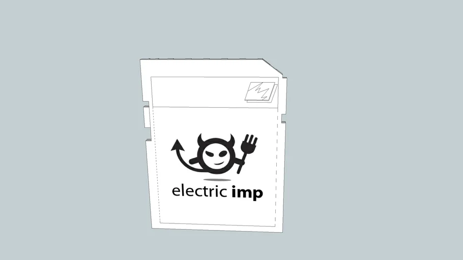 Electric Imp SD card 3D Warehouse