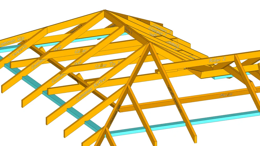 Pitched Roof Hip And Valley 3d Warehouse