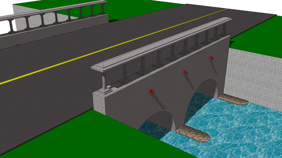 Canal Bridge - - 3D Warehouse