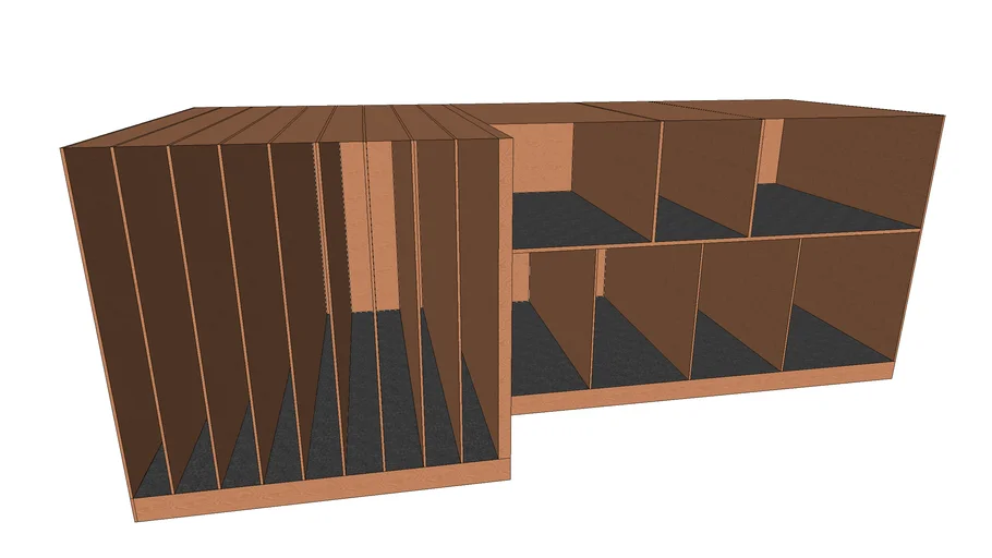 Art Storage Shelving 3D Warehouse
