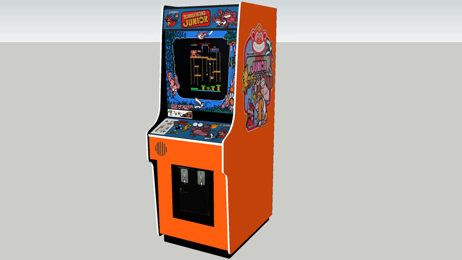 Donkey Kong Junior arcade game