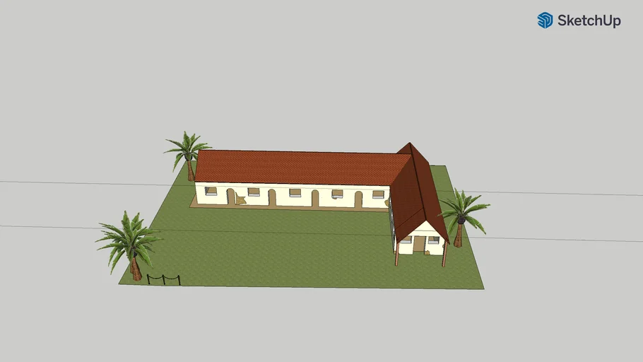 Maquete senzala - Beatriz Castex | 3D Warehouse
