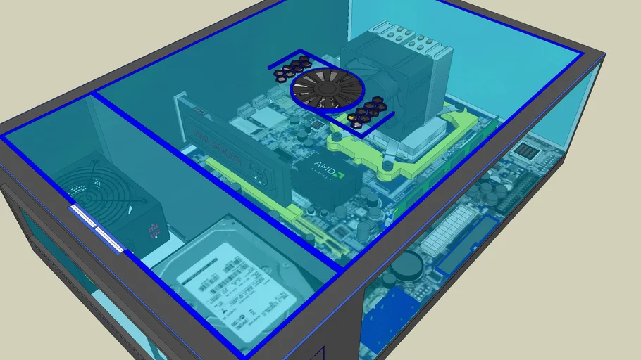 Desktop Pc / Masaüstü Pc | 3D Warehouse