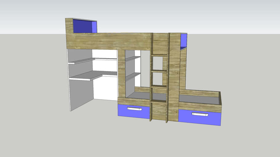 bunk bed | 3D Warehouse
