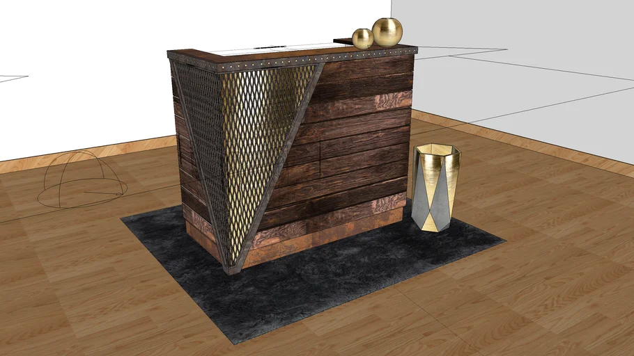 CASH DESK 3D Warehouse