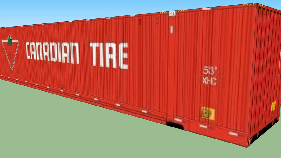 Canadian Tire Container ''53'' 3D Warehouse