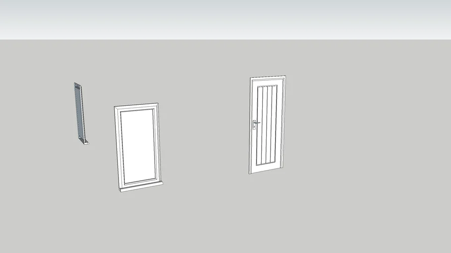 doors and windows jack hannam 3D Warehouse