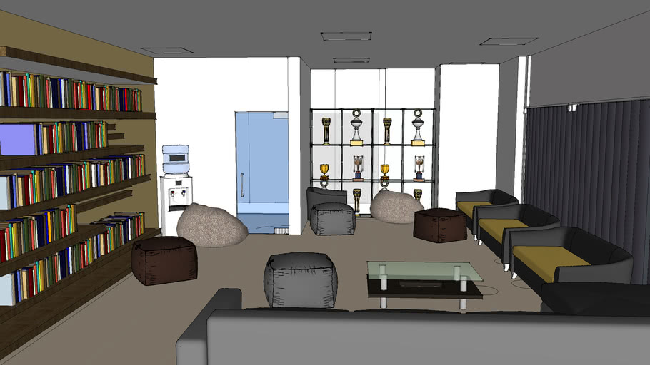 Office Library 3D Warehouse