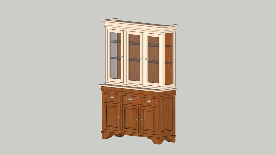 dining hutch and sideboard