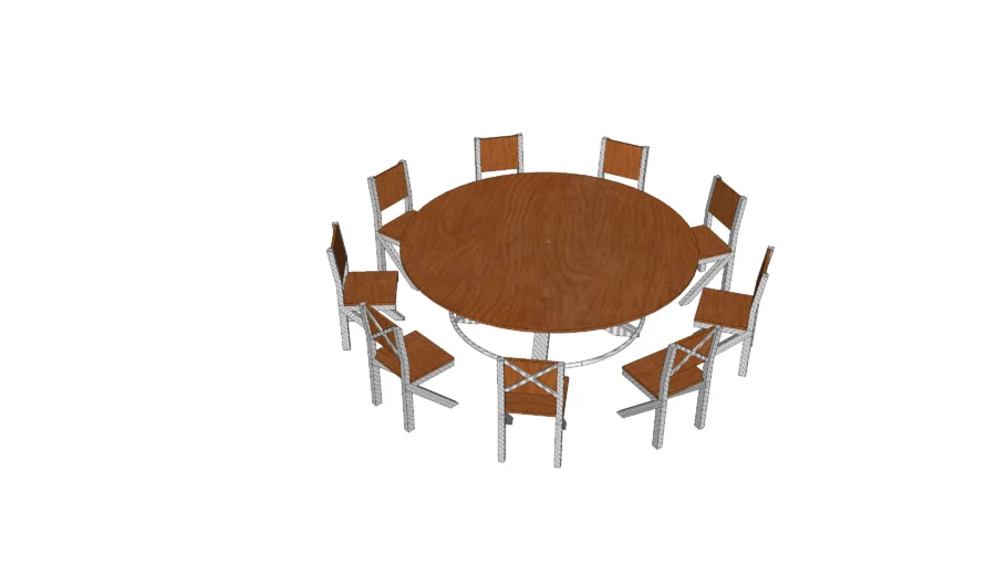 Round Table | 3D Warehouse