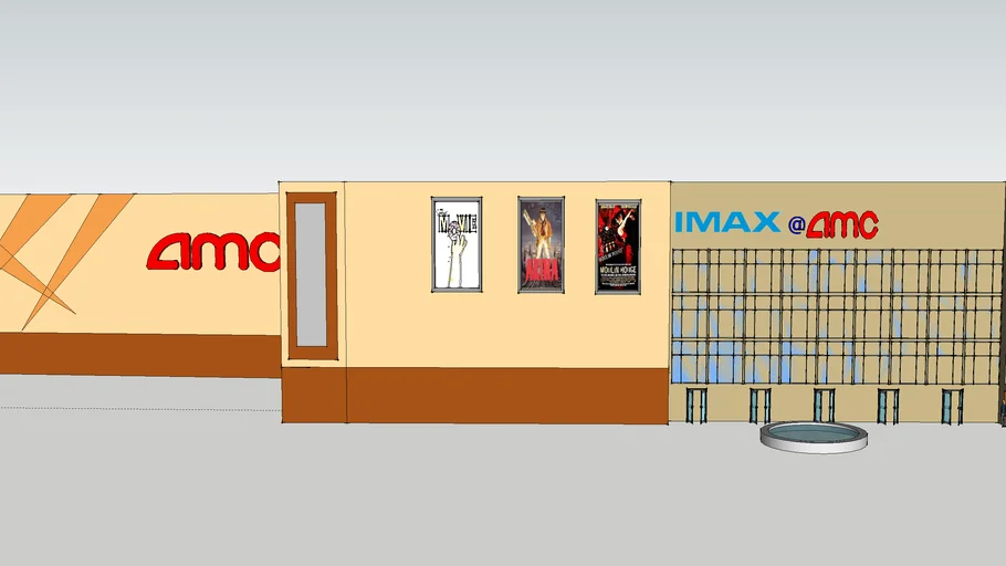 Amc Movie Theater Imax 3D Warehouse