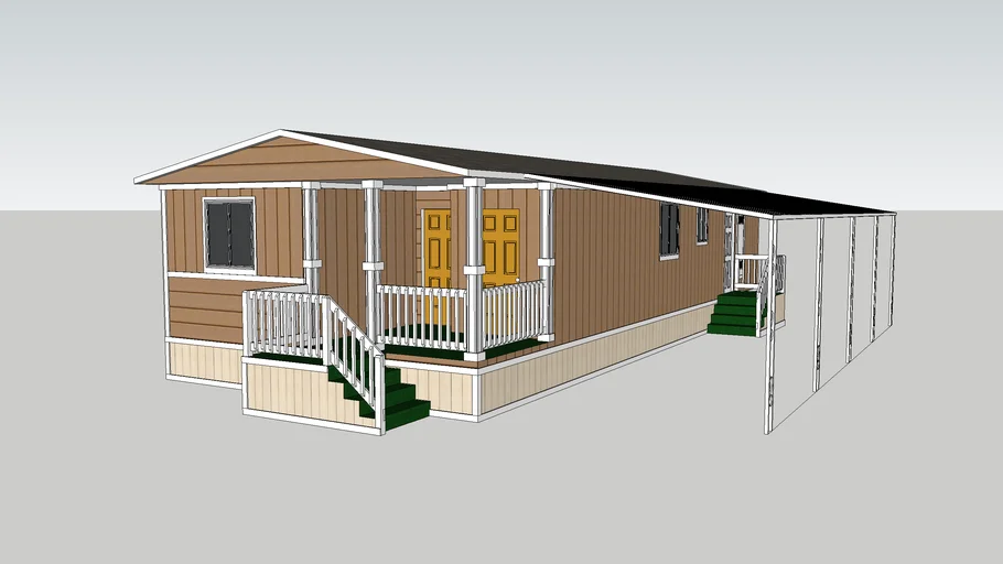 mobilhome 20x48 3D Warehouse