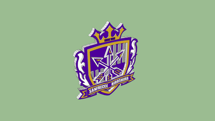 sanfrecce hiroshima 3D emblem | 3D Warehouse