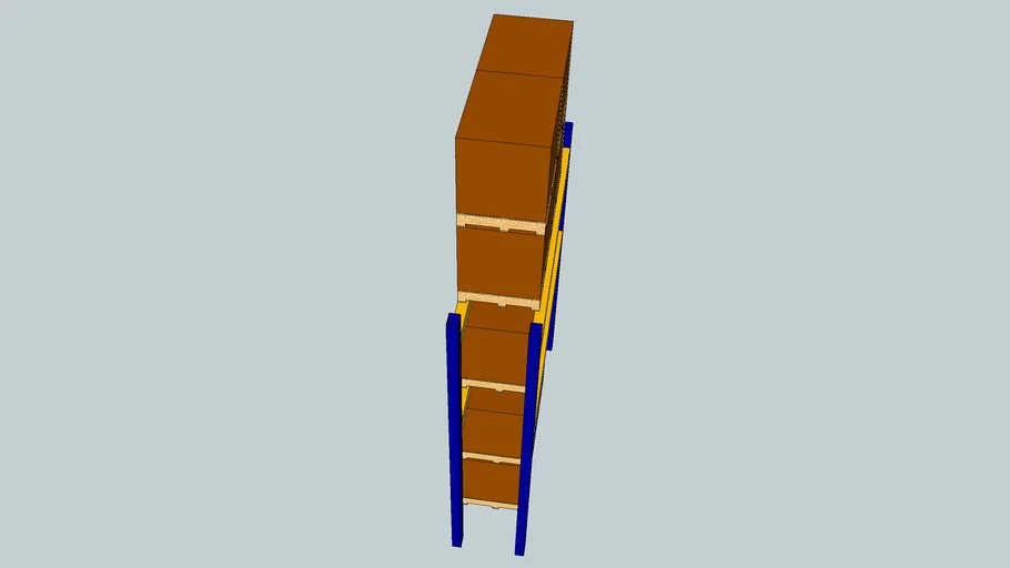 Pallet Rack | 3D Warehouse