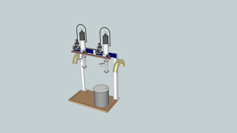 Binks Comet 3 AAA spray rigs | 3D Warehouse