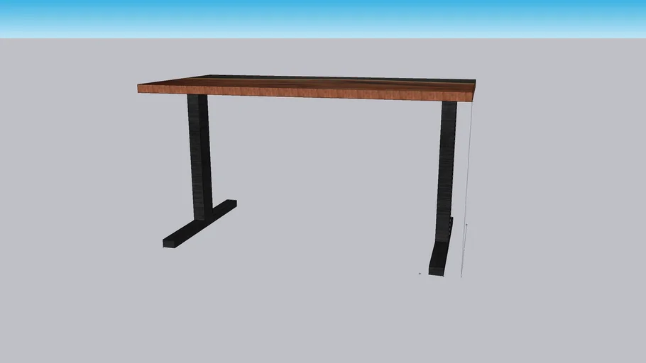 Rise Desk Test | 3D Warehouse