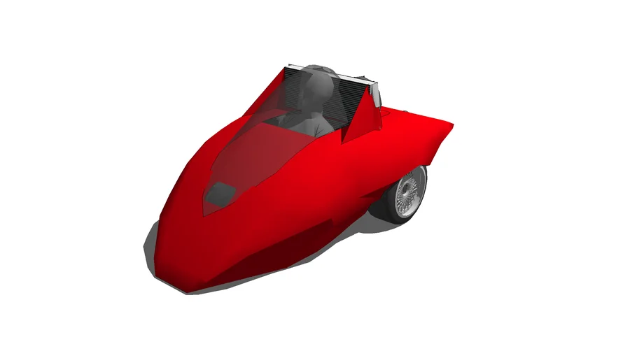 3-wheel race car "Mouse GTR"