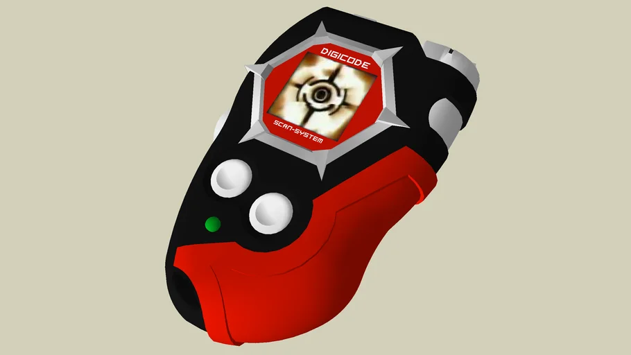 D-tector Digivice | 3D Warehouse