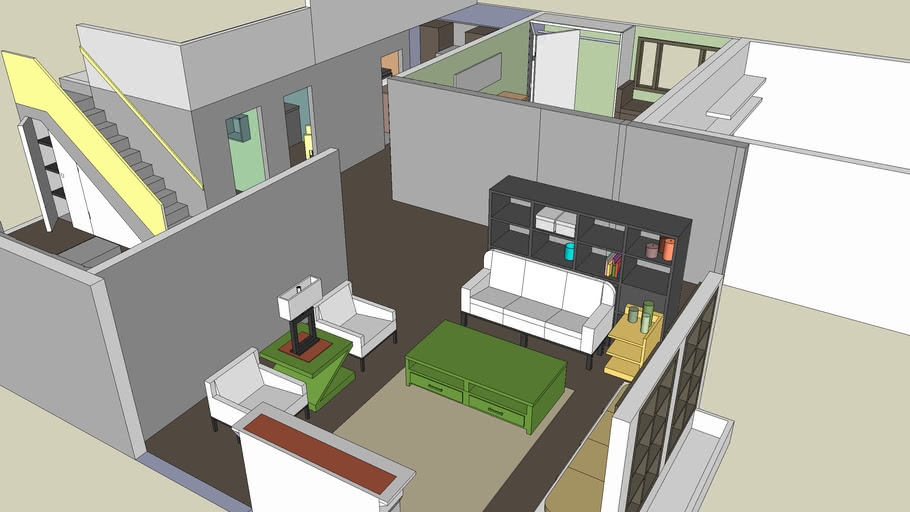 house model 0073 | 3D Warehouse