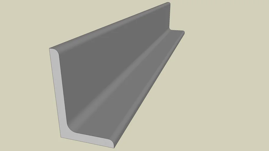 STEEL SECTION - UNEQUAL ANGLE 40 X 25 - PART 138 OF 180