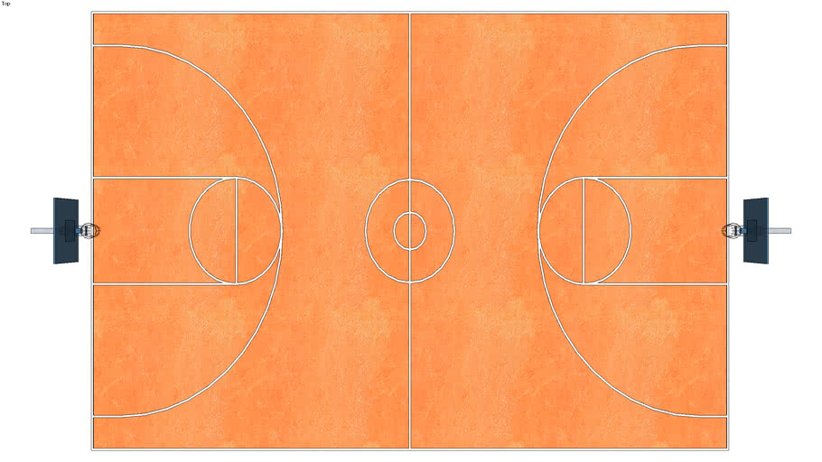 basketball sahası, basketball court | 3D Warehouse