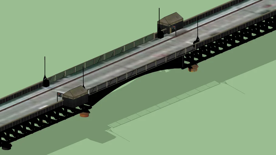 Jubilee BridgeBarrow in Furness 3D Warehouse