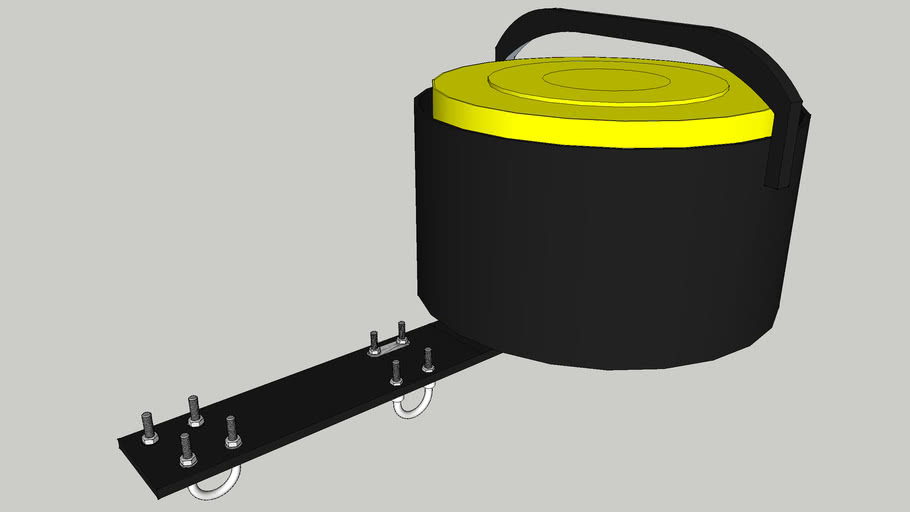 Bait Bucket Holder (Update) 3D Warehouse