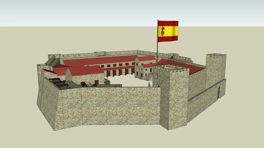 Castillo de Sohail, Fuengirola - Estado en 1785