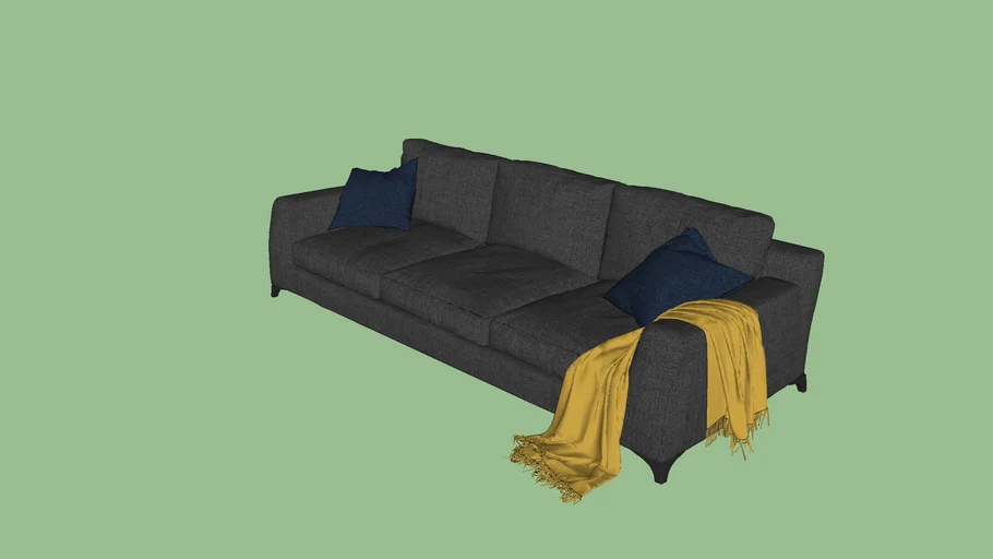 Sofa Vr 02 Vray 36 3d Warehouse