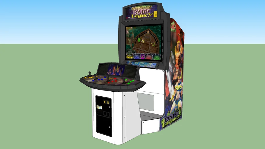 Gauntlet Dark Legacy Arcade Game (39 Inch) | 3D Warehouse