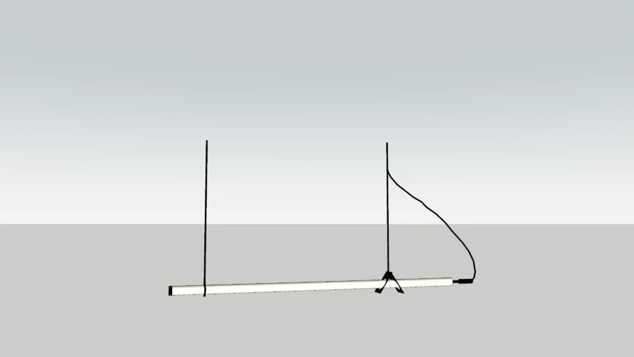 Tudo + Co - Sasaki Minimalist Linear suspension pendant light