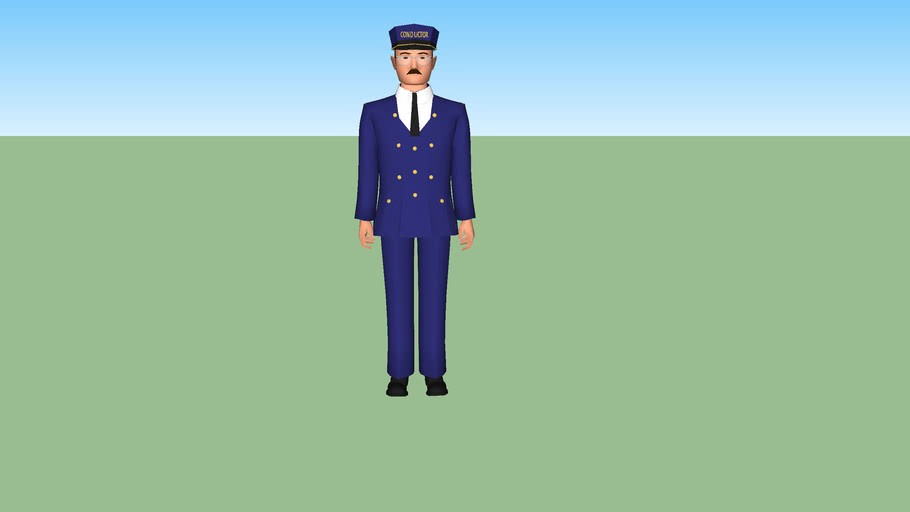 TRAIN CONDUCTOR 3D Warehouse