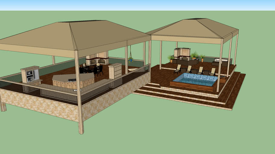 outdoor living group | 3D Warehouse