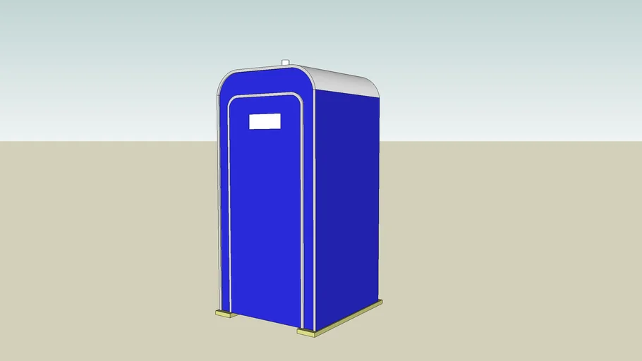 Portable Toilet 3D Warehouse