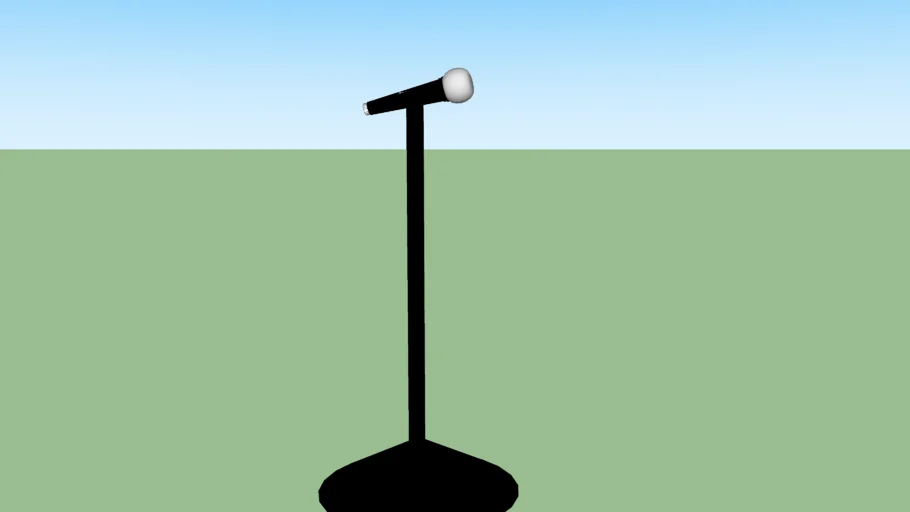 microphone | 3D Warehouse