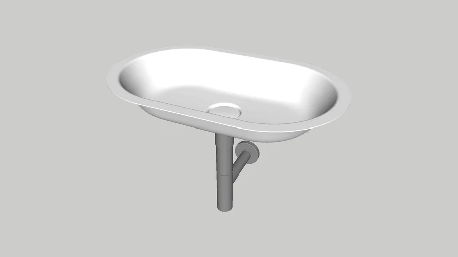 Kaldewei Centro under counter basin 3059