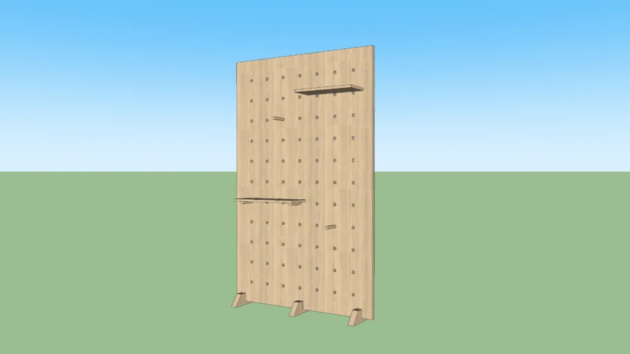 Pegboard Gigante 3d Warehouse