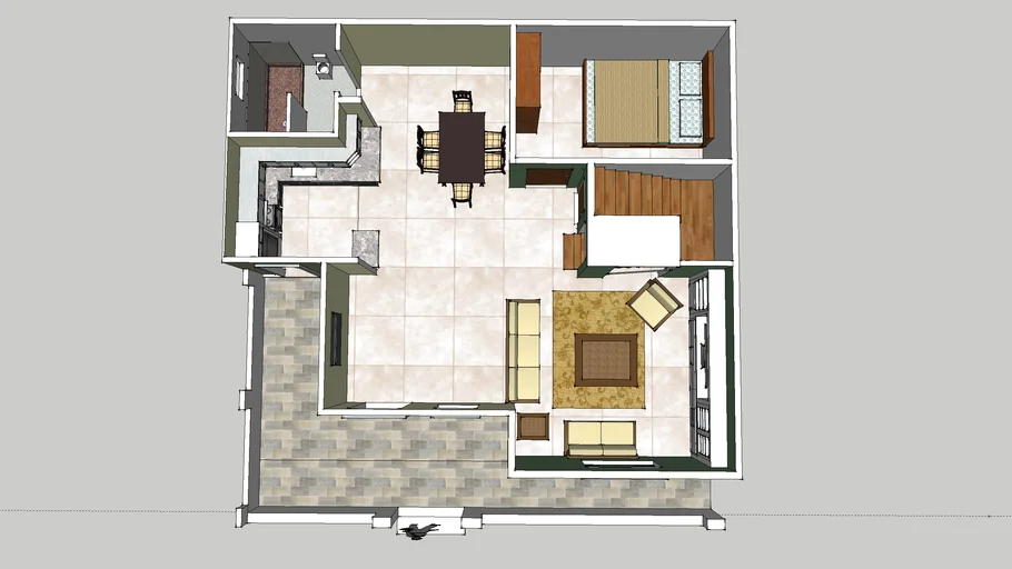 ground floor layout 2016 | 3D Warehouse
