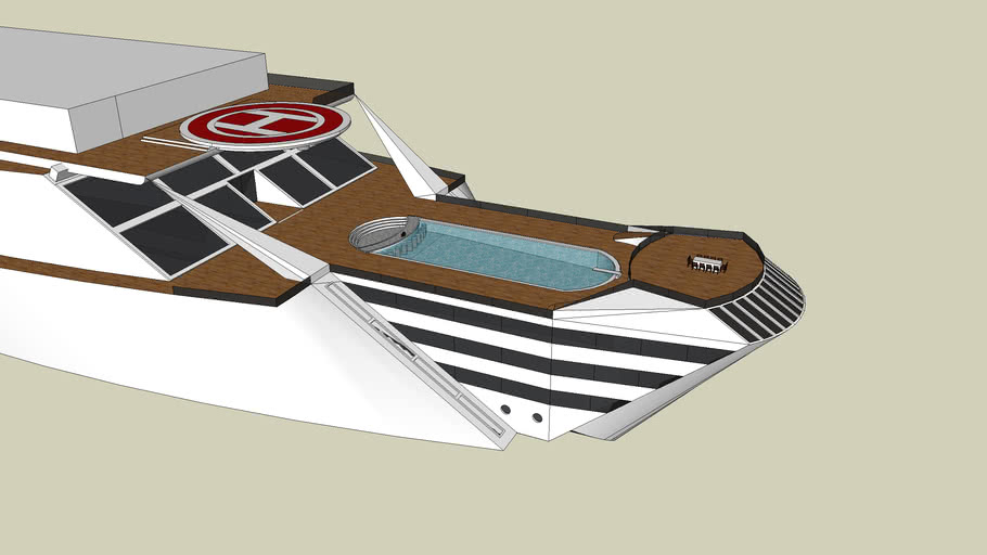 sketchup yacht design