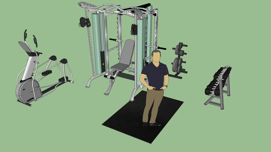 Test Gym 3D Warehouse