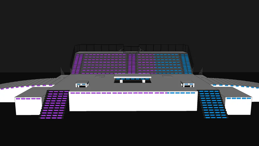 Madonna Superbowl Stage | 3D Warehouse