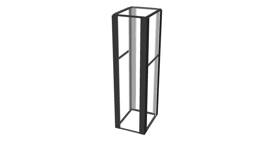 Panduit R4P Networking Rack | 3D Warehouse